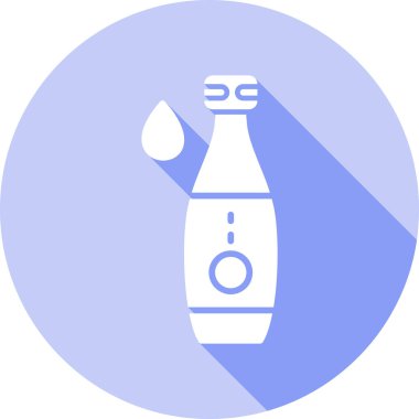 Su. Web simgesi basit illüstrasyon