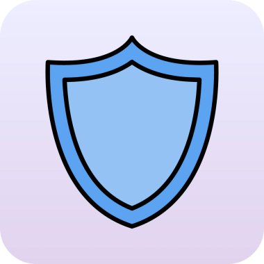 Kalkanın vektör simgesi, güvenlik kavramı