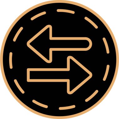 ok simgesi, vektör illüstrasyonu