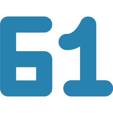 6 numara 5 işareti.