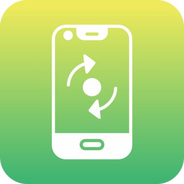 vektör cep telefon simgesi