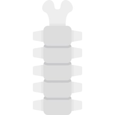 Beyaz arkaplanda gri noel süslemesi