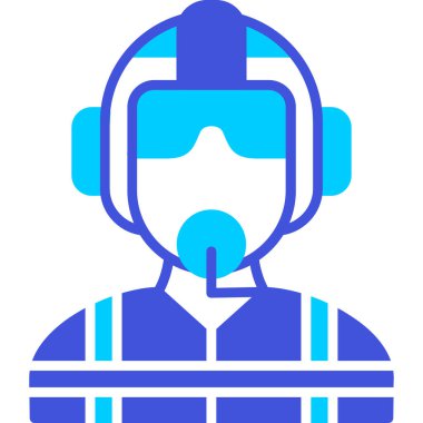 avatar. Web simgesi basit illüstrasyon