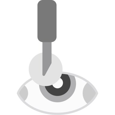 Göz simgesi vektör illüstrasyonu