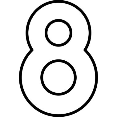 Sekiz numaralı simge