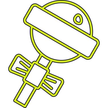 Ölçüm bandının el çizimi karalaması