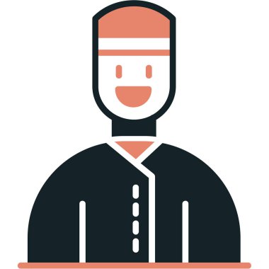 man simgesi, vektör illüstrasyonu