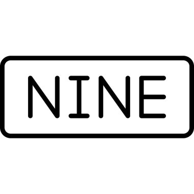 Moda tarzında sekiz numaralı simge