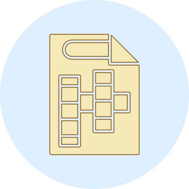 dosya dizin vektör simgesi