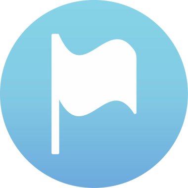 Kişisel ve ticari kullanım için vektör bayrakları simgesi.