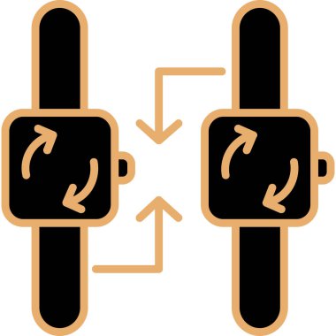 ok simgesi vektör illüstrasyonu