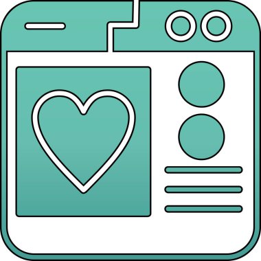 akıllı telefon simgesi vektör illüstrasyonu