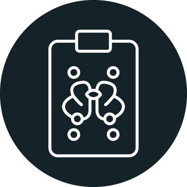 Modern simgenin vektör illüstrasyonu