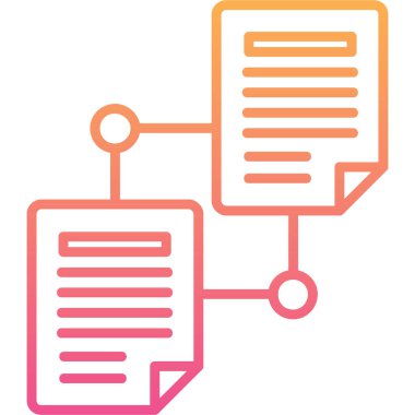 dosya simgesi, vektör illüstrasyonu