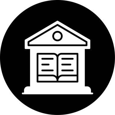 Modern eğitim ikonunun vektör illüstrasyonu