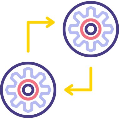 seo modern simgesinin vektör illüstrasyonu