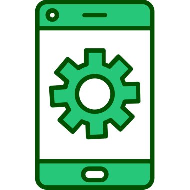 Akıllı telefon ayarı. Basit tasarım