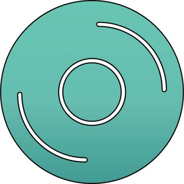 Mavi top vektör çizim