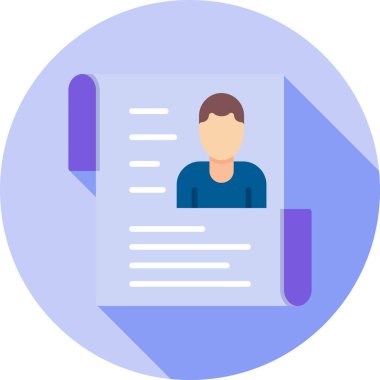 Kitap simgesi olan avatar adam