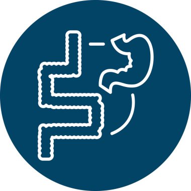 Tek bir simgenin vektör illüstrasyonu