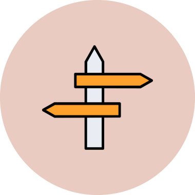 Bir kalem simgesinin vektör illüstrasyonu