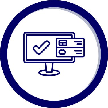 kontrol listesi simgesi, vektör illüstrasyonu