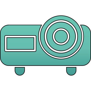 Vektör kamera Simgesi illüstrasyonu