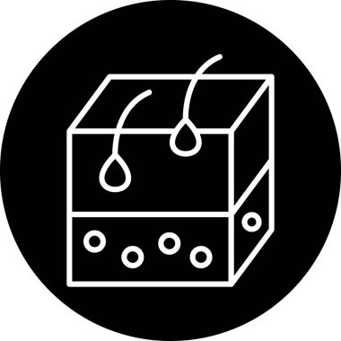 Bir arabanın vektör simgesi