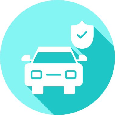 - Araba. Web simgesi basit illüstrasyon