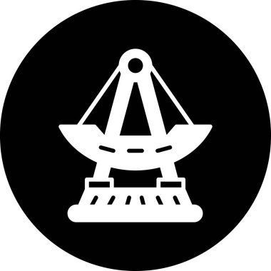 ufo. Web simgesi vektör illüstrasyonu