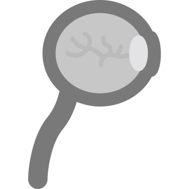 İzole büyüteç simgesi