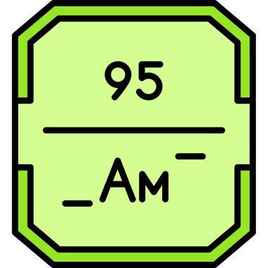 Modern bir simgenin vektör illüstrasyonu