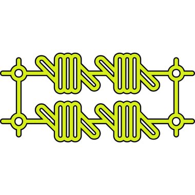 zincir bağlantı simgesi. vektör illüstrasyonu