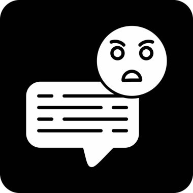 Konuşma balonu vektör çizimi