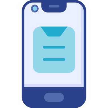 E-posta. Web simgesi basit illüstrasyon