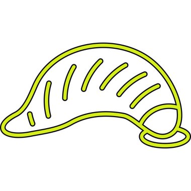 Gıda simgesinin vektör illüstrasyonu