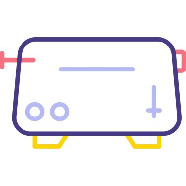 gaz tankı ikonu vektör çizimi tasarımı