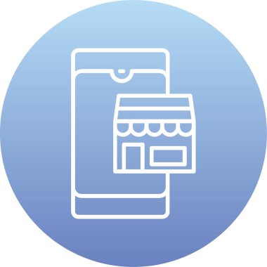 Modern simge eksikliğinin vektör illüstrasyonu