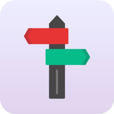 ok simgesi vektör illüstrasyonu