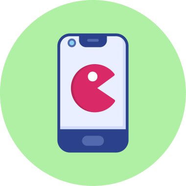 cep telefonu ikonu vektör illüstrasyonu