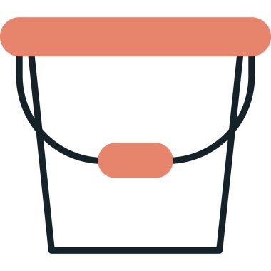 çanta simgesi vektör illüstrasyonu