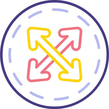 seo modern simgesinin vektör illüstrasyonu