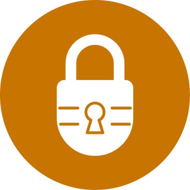 ikon vektör illüstrasyonunu kilitle