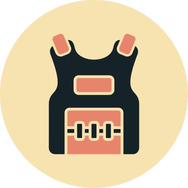 Modern oto tamir simgesinin vektör illüstrasyonu