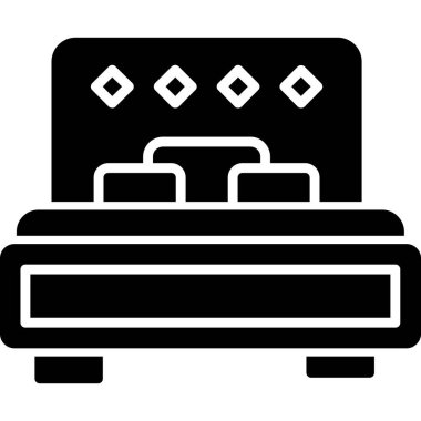 Otel odası. Basit tasarım