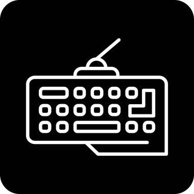 hesap makinesi simgesi, vektör illüstrasyonu