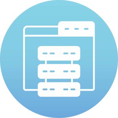 seo modern simgesinin vektör illüstrasyonu