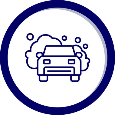 - Araba. Web simgesi basit illüstrasyon