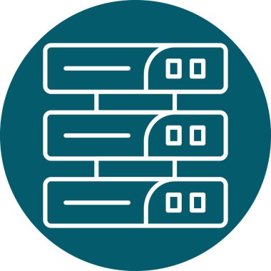 veritabanı simgesi çizimi