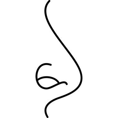 Çizgi film simgesinin vektör çizimi